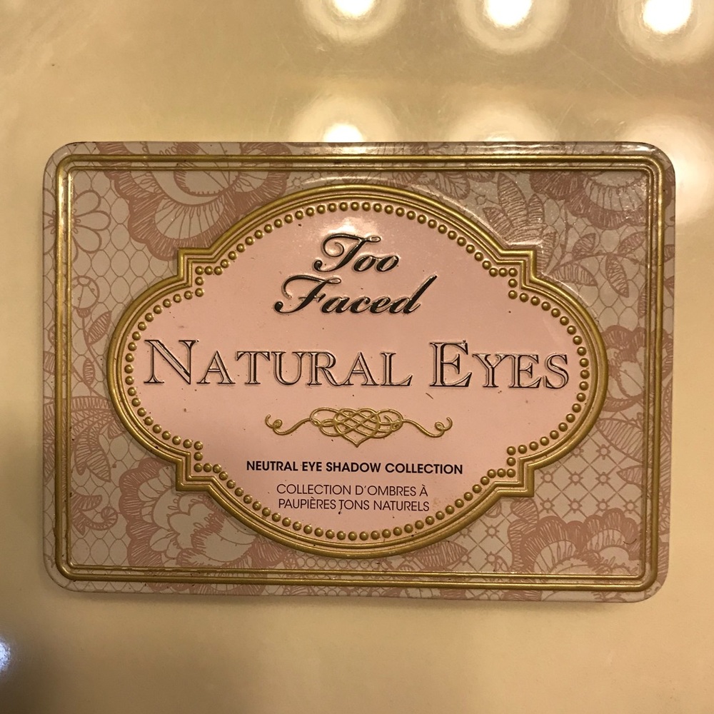 too faced natural eyes eyeshadow